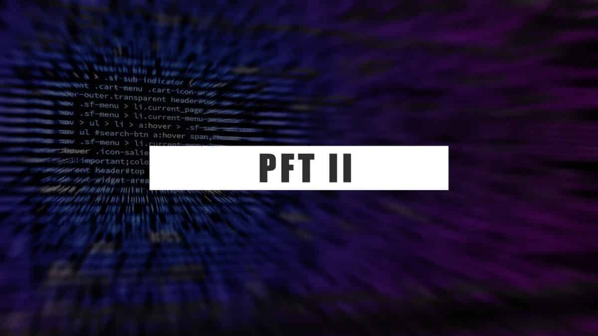 PFT II (Proprietary Fingerprint Template) Evaluation